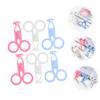 COLLBATH Contact Lens Tweezers Remover Tool Easy to Clean and Comfortable to Use 6pcs Plastic Material for Eyelid and Contact Lenses for Beginners Handling Hard Lenses view 2