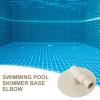Easy Connection Pool Cleaner Vacuum Skimming Adapter Bend 8929 For Effective Bottom Debris Suction Cleans Water Resistant view 3