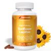 HARMONIFY Sunflower Lecithin Wellness Supplement, 2050 mg High-Potency, Lab Tested Non-GMO, Gluten-Free, Soy-Free 60 Softgels, Proudly USA Company view 1