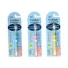 LRXIYODE 3pcs Boys and Girls Manual Toothbrush Set Soft Bristle Elephant Design Oral Care Toothbrush for Children Ages 2-8 Baby Gum Protection view 1