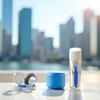 2Pcs Blue Soft Silicone Contact Lens Insertion Tool Easy Plunger Remover Soft and Hard Lenses Multifunction Portable Tool Supplies Contact Lens Applicator Contact Lens Care Accessories view 3