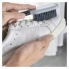 2pcs Multi-Purpose Cleaning Brush Set - Long Handle Soft Bristles Shoe and Clothes Brush for Easy Laundry Cleaning(Grey) view 3