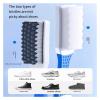 Shoe-Specific Brush - Highly Elastic, Moderately Soft & Hard Bristles, Household Shoe Cleaner, Non-Damaging to Shoes, No Shedding Bristles, Durable Stiff Bristle for Effective Cleaning view 2