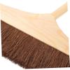 Amosfun Handled Long Handle Broom for Home Office Floor Cleaning Soft Bristles Broom for Indoor Sweeping Brush Cleaning Tool Dust Pan view 4