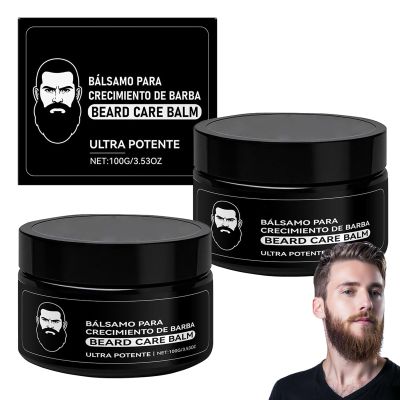 Ultra Potent Beard Stimulating Balm, Tratamiento Para Barba De Hombre, Para Crecimiento De Barba, Ultra Powerful Beard Growth Balm, Moisturizes & Strengthens Beards, for Thicker Fuller Beards (2)