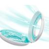 Agmoctz Dental Braces Retainer Box with Mirror Mouth Guard Case Storage for Aligners Dentures Oral Hygiene Case White view 2