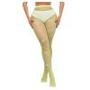 2025 Women Fishnet Stockings Rhinestone Glitter Party Concerts Outfits Fishnet Stockings Lingerie Open Crotch, J, A view 1