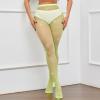 2025 Women Fishnet Stockings Rhinestone Glitter Party Concerts Outfits Fishnet Stockings Lingerie Open Crotch, J, A view 2