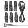 7 PCS USB Shaver Charger Cable Kit,5V Electric Shaver Chargers Cable Kit with 6 Charging Cable Heads and USB Charging Cable,Suitable for Hair Clippers,Beard Trimmers,Shavers,Beauty Devices view 1