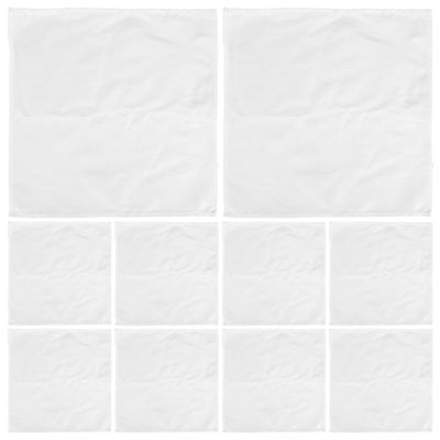 MAGICLULU 10pcs Washable Cotton Dinner Napkins Reusable Soft Absorbent Table Wipes for Dining Kitchen and Beverage Use