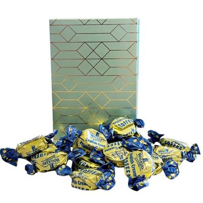 250g Rectangular Box Peppermint Abstract of Walkers English Creamy Toffee