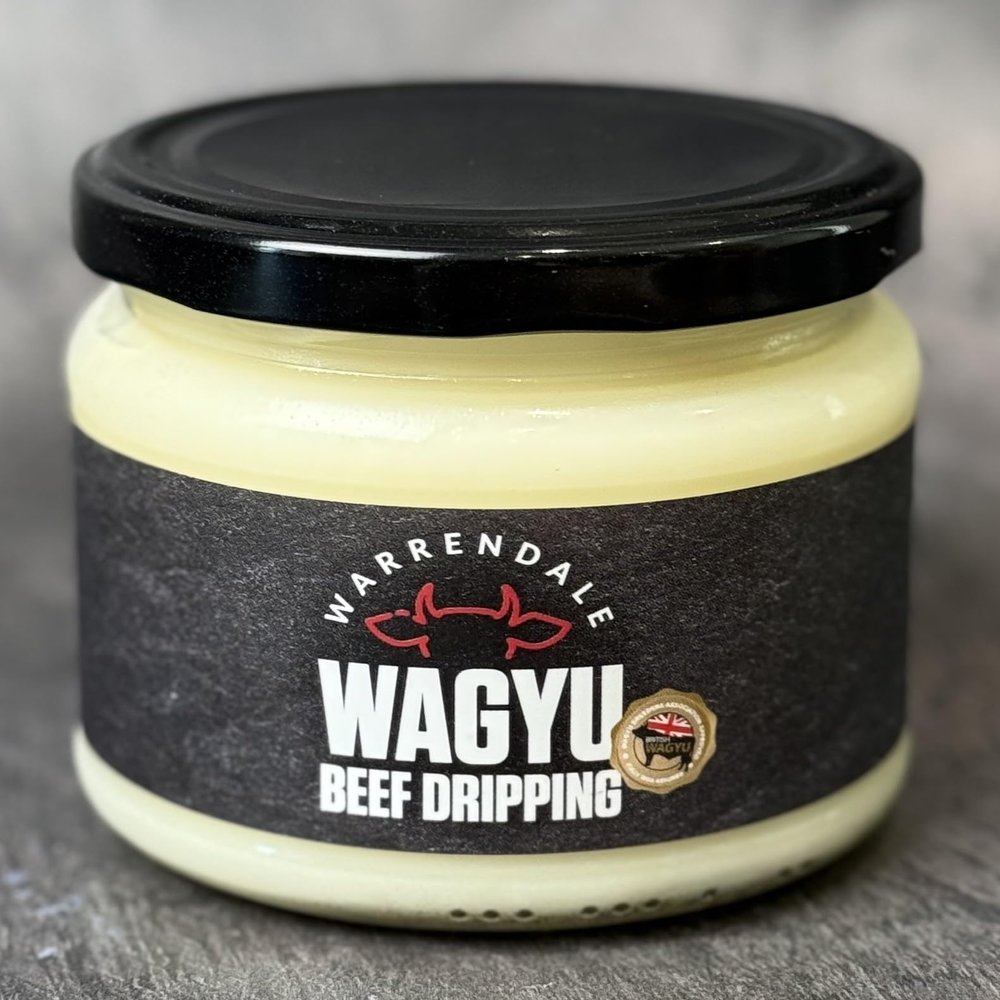 Warrendale Wagyu 100% British Wagyu Beef Dripping, Grass-Fed Tallow, 265g Jar