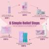 20 Pcs Postpartum Essentials Recovery Kit, Gifts for New Mom, Labor Delivery Feminine Care Kit, Postpartum Pads, Peri Bottle, Cooling Spray & Pad Liners, Disposable Postpartum Underwear, All-in-one view 2
