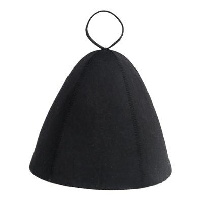 2pcs Saunas Sauna Hat Wool Felt Thicken for Sweat Steam Sauna Hat Spa Sauna Accesories Handmade Felt Hat Waterproof