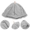2pcs Sauna Hat Bath Sauna Shower Cap Men Bucket Hats for Woman Accessories Bathing Steam Supply Women view 3