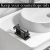 Razor Stand Space Saving Acrylic Rack, Thickened Vanity Organizer | Convenient Way to Store Grooming Tools and Maintain Clean Countertops, Ideal for Fathers Husbands and Professional Barbers view 2