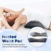 3-in-1 Back Massager, Traction Lifting and Vibration Massage and Heat Compress Against Pain, Sciatica Massager for Neck and Shoulder and Backs(Gray) view 2