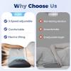 3-in-1 Back Massager, Traction Lifting and Vibration Massage and Heat Compress Against Pain, Sciatica Massager for Neck and Shoulder and Backs(Gray) view 4
