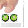 101 Pcs Ingrown Toenail Set, Clear Plastic Ingrown Toenail Corrector with Nail Remover, Straightener Strips for Women Men Foot Care