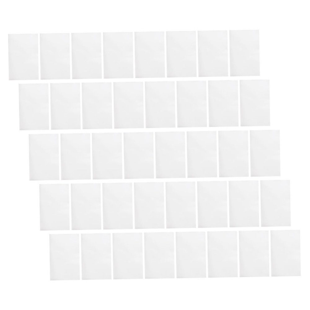 Amosfun 100pcs White Greaseproof Cake Roll Papers Non-Stick Food Roll Paper Sheets Made of Sturdy Prevent Oil Transfer and Damage for Baking Cooking and Food Packaging