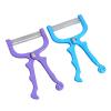 2 Pieces Hand Facial Hair Removal Threading Tool Remover Feather Facial Hair Epilator Use for Women Facial Hair Beauty Tools Random Color view 1