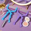 2 Pieces Hand Facial Hair Removal Threading Tool Remover Feather Facial Hair Epilator Use for Women Facial Hair Beauty Tools Random Color view 4