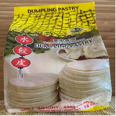 10 x Mong Lee Shang Dumpling Pastry Wrappers 450g, Gyoza/Wonton Skins, (10 packets of 40 Wrappers)