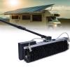 DUXMM Solar Panel Cleaning Brush,Single Head Solar Panel Cleaning Equipment,60cm Roller Brush Head,Electric Water Fed Pole Kit,for Office Building/Garden, With Telescopic Pole 3.5m/11.4ft view 1