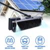 DUXMM Solar Panel Cleaning Brush,Single Head Solar Panel Cleaning Equipment,60cm Roller Brush Head,Electric Water Fed Pole Kit,for Office Building/Garden, With Telescopic Pole 3.5m/11.4ft view 2