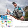 Fishing Countdown 2025, 24 Days Countdown to Christmas with Fishing Lure Set, Gift Idea for Christmas for Men, Boys, Dads, Partner view 2