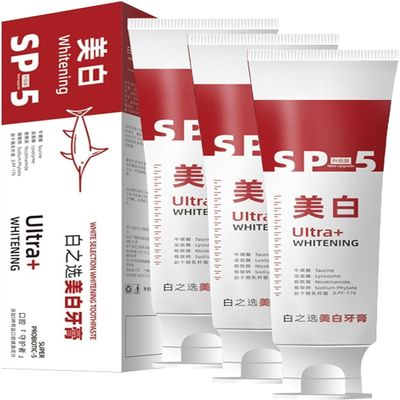 New Upgrade Ultra Whitening Probiotic Toothpaste,Sp-5 Brightening Stain Removing Toothpaste,Prevents Tartar,Fresh Breath
