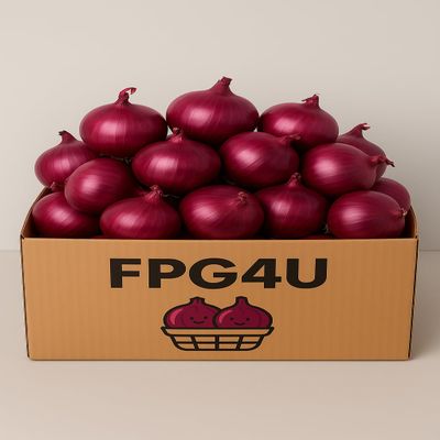 5KG Red Onions || FPG4U || 16.50 || FPG4U || (10KG)