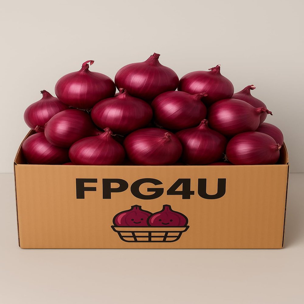 5KG Red Onions || FPG4U || 16.50 || FPG4U || (10KG)