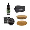 MUMKIN The Ultimate Beard Grooming Essentials for Men with Beard Oil, Balm, Bristle Beard Brush & Travel Bag - Beard Set for Men - Men's Grooming - Beard Moisturiser for Softer - Valentines Gift. view 2