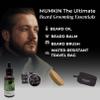MUMKIN The Ultimate Beard Grooming Essentials for Men with Beard Oil, Balm, Bristle Beard Brush & Travel Bag - Beard Set for Men - Men's Grooming - Beard Moisturiser for Softer - Valentines Gift. view 4