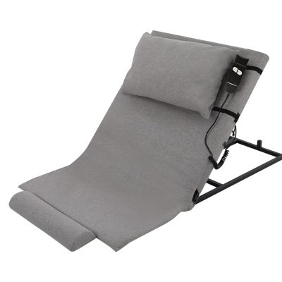 Electric Bed Backrest Pillow Lifter, Adjustable Lift for Elderly Disabled Injured, Neck Head Waist Support, No Armrests