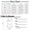 Women's Baby Dolls, Chemises & Negligees Ladies Lace Cut Out Bodysuit Tops Low Cut Jumpsuit Lingerie Leotards Sexy Naughty Lingerie Outfits Underwear Nighties UK Wine view 3