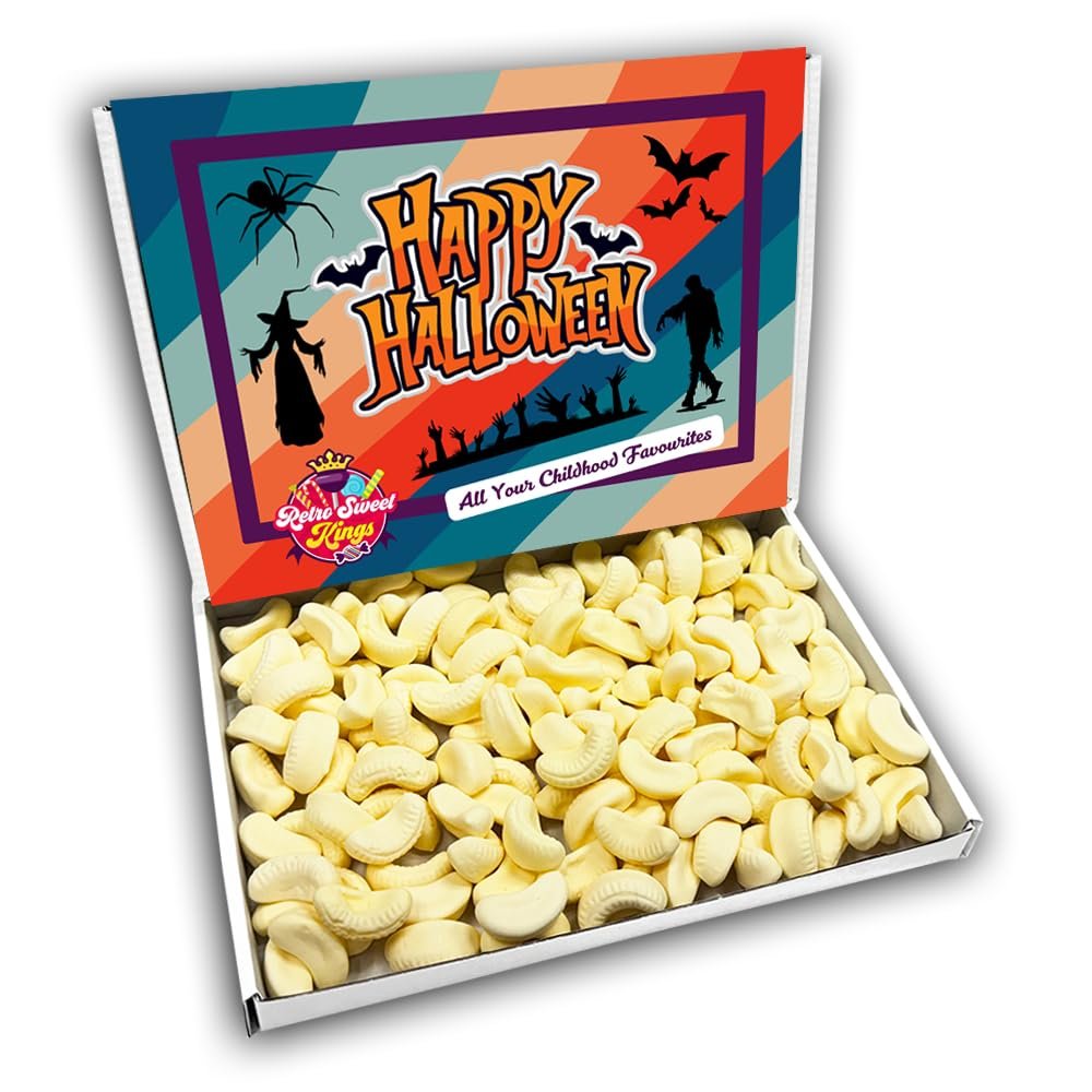Foam Bananas Halloween Sweet Gift Box Hamper (RETRO HALLOWEEN FRONT)