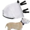 Dog Face Guard - Portable Dogs Mesh Tail Face Cover with Zipper,Breathable Hood Net Pet Supplies for Small Breeds Doggy Chihuahuas Dachshunds Outdoor Adventures Hiking view 1