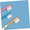 LOLIPPYY Bathroom Accessories Compact Design for Maintaining Healthy Gums for Oral Hygiene 6pcs Soft Bristle Baby Toothbrush Set with Plastic Handle for Children view 2