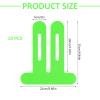 10 PCS Knee Tapes for Knee Pain,Elastic Waterproof Pre Cut Sports Tapes for Muscle Discomfort Relief (Green) view 2