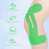10 PCS Knee Tapes for Knee Pain,Elastic Waterproof Pre Cut Sports Tapes for Muscle Discomfort Relief (Green) view 4