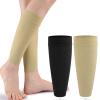 1 Pair Unisex Calf Sleeves Compressions Nylon Fabric Texture Suitable For Sports Recovery Enhancing Circulation Compressions Sleeves view 2