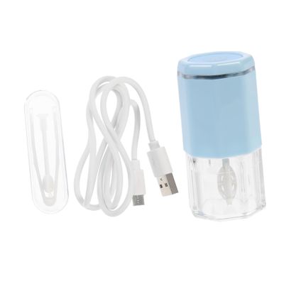 HAMPPLIES Electric Lens Cleaner Portable Lenses Washer Machine for Glasses Cleaning Full-Automatic Lenses Cleaning Tool for Contacts