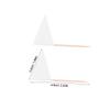 OFFSCH 100pcs Mini Triangle Toothpick Flags Cake Topper Flags with Sticks for Food Markers Cheese Cupcakes Fruit Party Decorations Multipurpose and Stable Attachment view 2