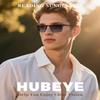Hubeye TR90 Sports Reading Glasses for Men and Women Square Comfortable Flexible Blue Light Blocking Computer Reader (Black+Orange+Blue, 1.50) view 2