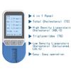 5 In 1 Multifunction Lipid Monitor Meter, Test HDL Triglycerides Cholesterol Test Meter, Lipid Test Meter Analyzer, with 25 Strips, Easy To Use, 500 Groups Data Storage, 2min Quick Results, for Home view 2