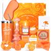 Birthday Gift for Women Get Well Soon Gift for Women Girls Girls Birthday Gift Valentine's Day Gift Relaxing Spa for Her Hampers Pamper Set Thank You Present Tumblers Set Self Care Gifts Care Package view 1