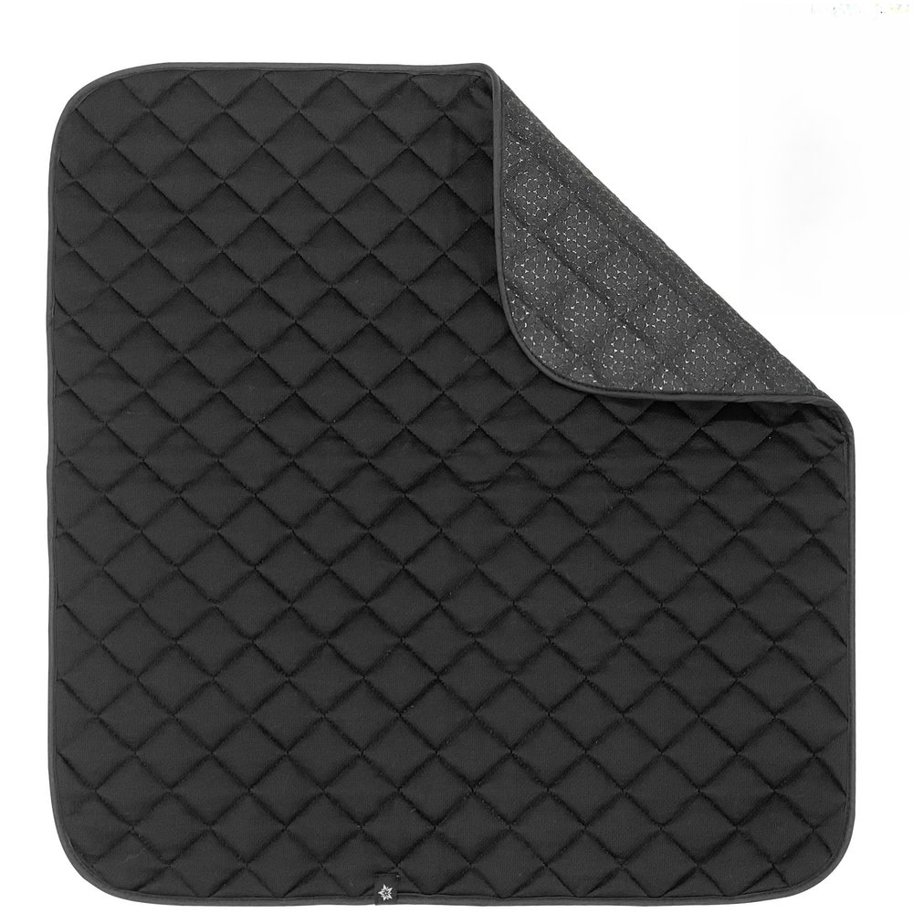 SPRING SEAON Waterproof Chair Pads for Incontinence 22"x21" Thickened Washable Reusable Seat Protector, Non-Slip Absorbent Pad for Adults, Seniors, Wheelchair, Recliner, Car Seat & Bed(Black, 1 Pack)
