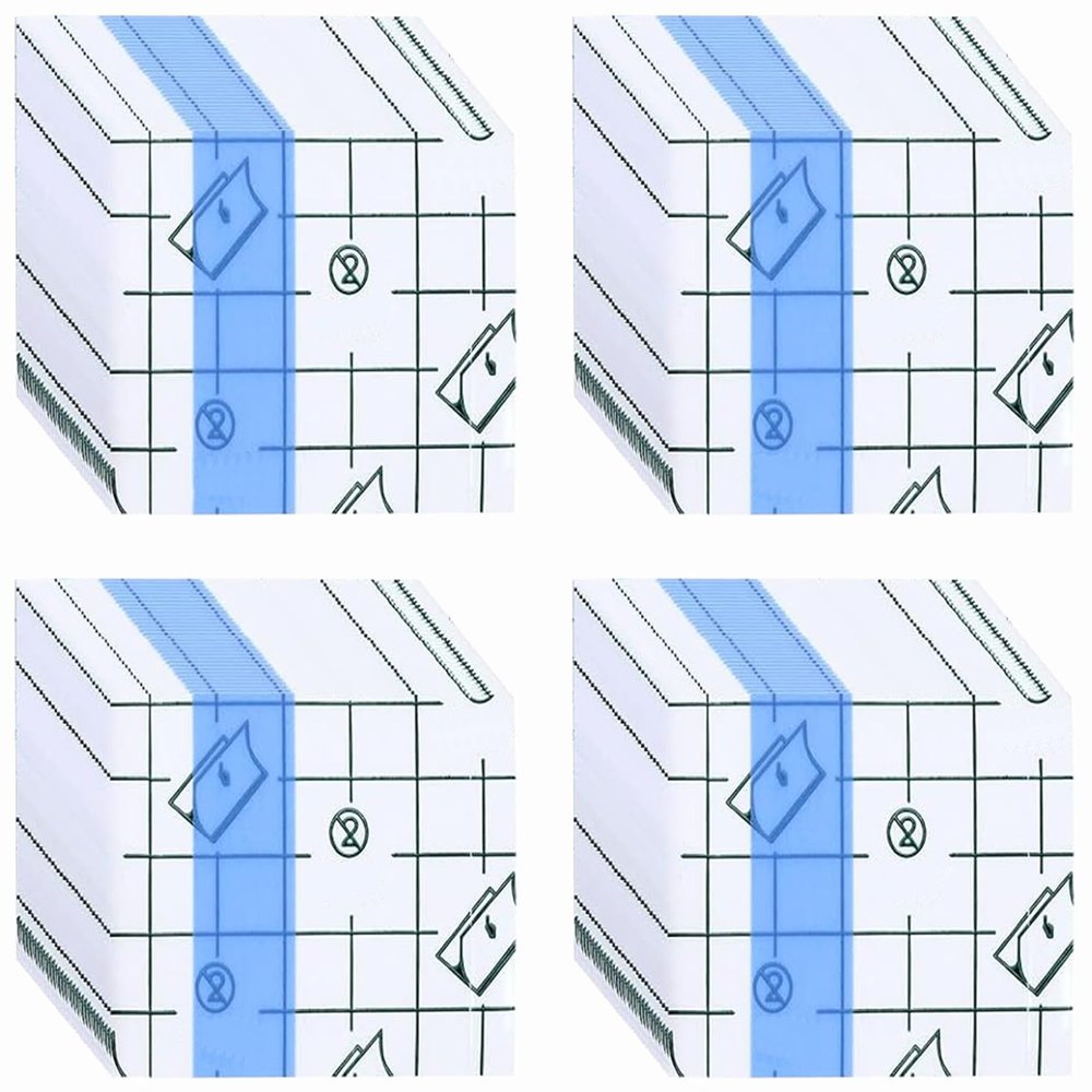 100pcs Waterproof Transparent Bandage, ZODKSNO 6 * 6cm Tattoo Protective Tape Stretch Adhesive Bandage for Swimming and Showering
